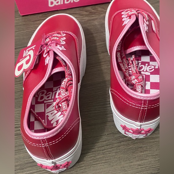NIB Vans x Barbie Pink Sneakers - Picture 3 of 8